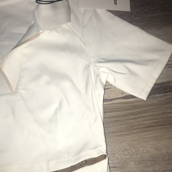 Nike Jacquemus white and cream skirt set size XS NWT - Picture 4 of 16